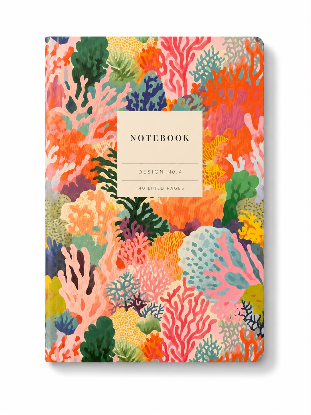 Vibrant notebook for everyday creativity and ideasT
