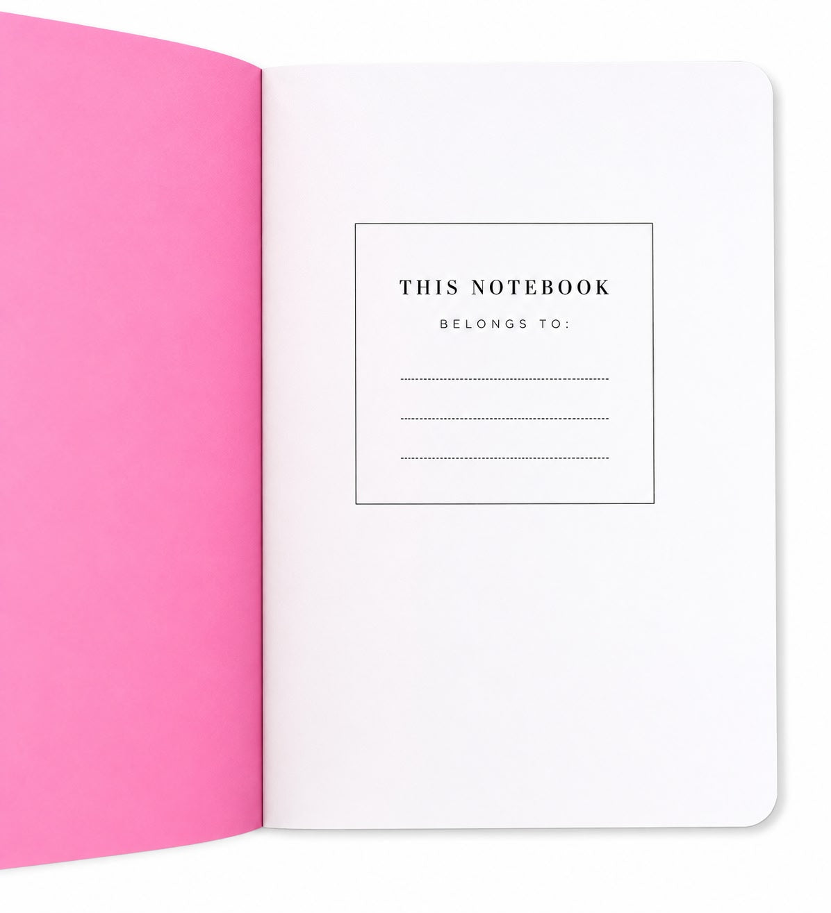 Vibrant notebook for everyday creativity and ideas