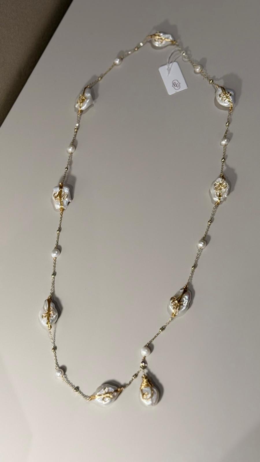 Handmade Pearl Harmony Necklace