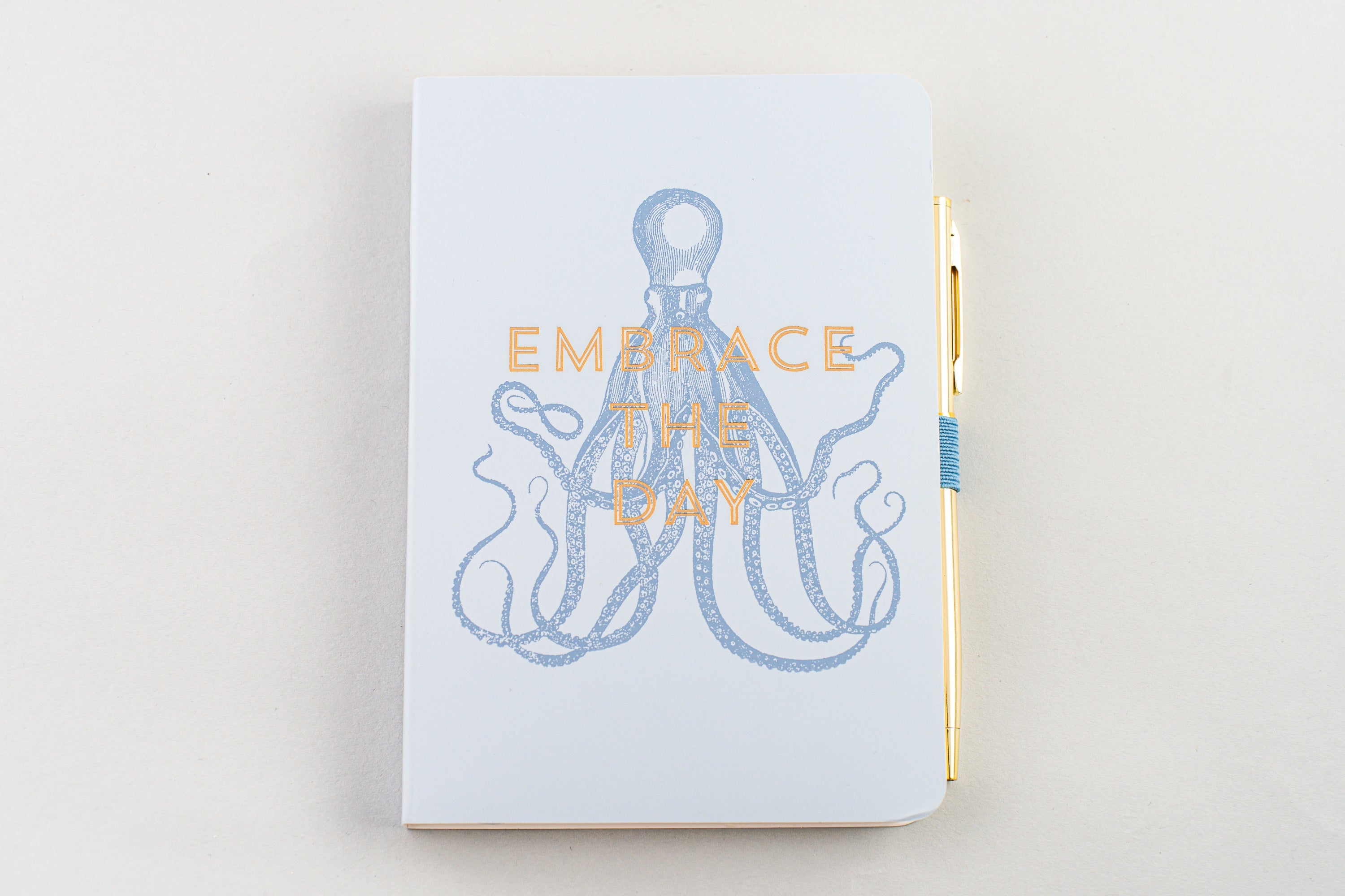 Vintage Sass Notebook with Pen - Embrace The Day