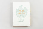 Vintage Sass Notebook with Pen - Free Hugs