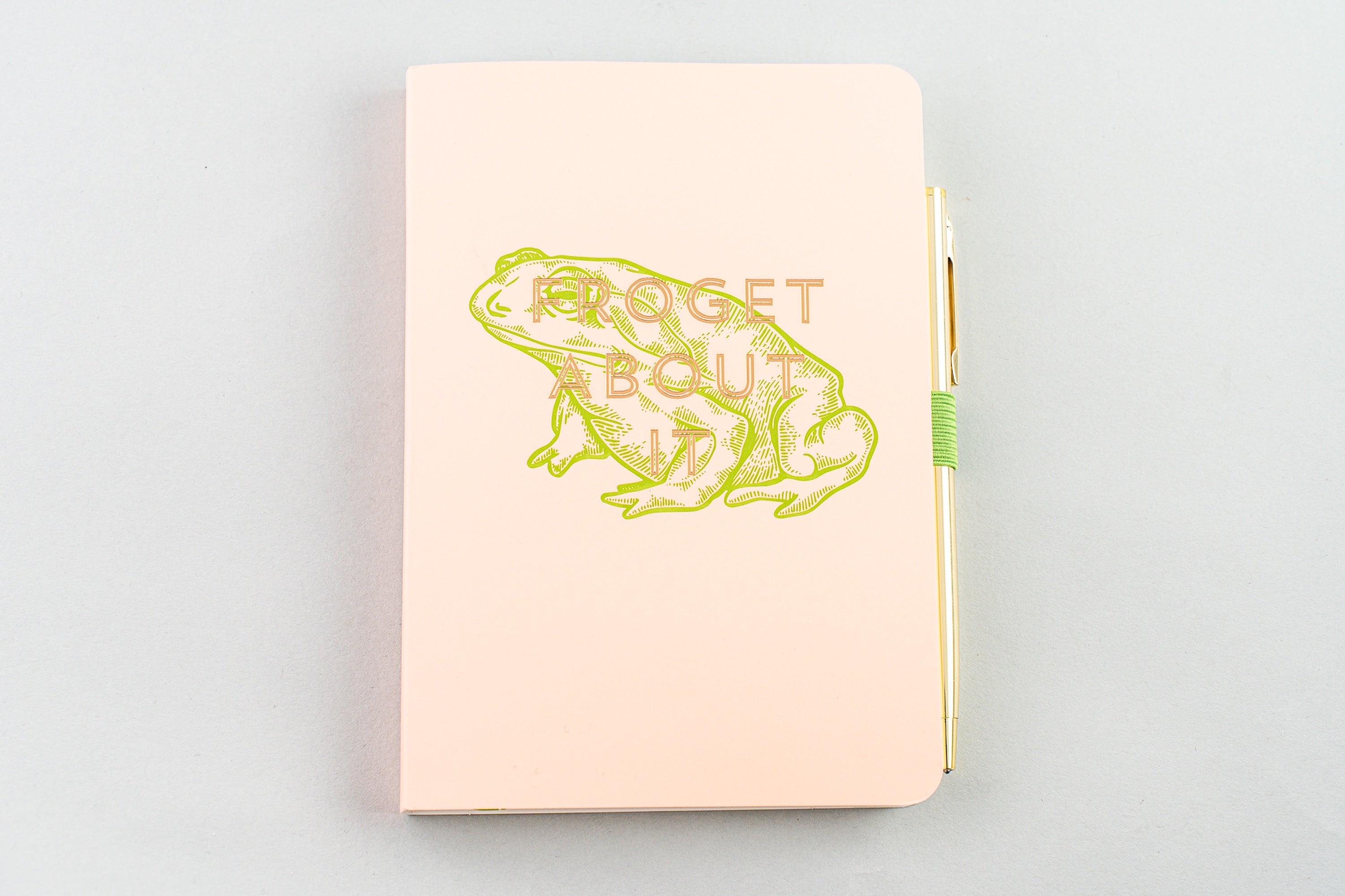 Vintage Sass Notebook with Pen - Froget About It