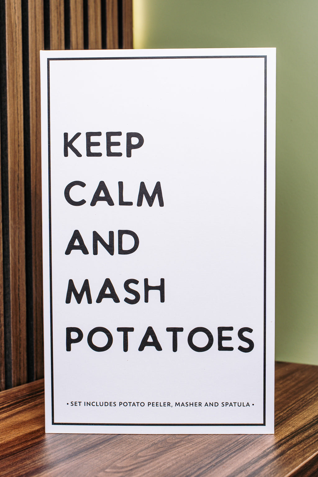 Santa Barbara Mash Gift Set "Keep Calm and Mash Potatoes"