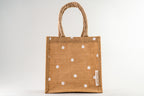 Mini Jute Shopper Dots