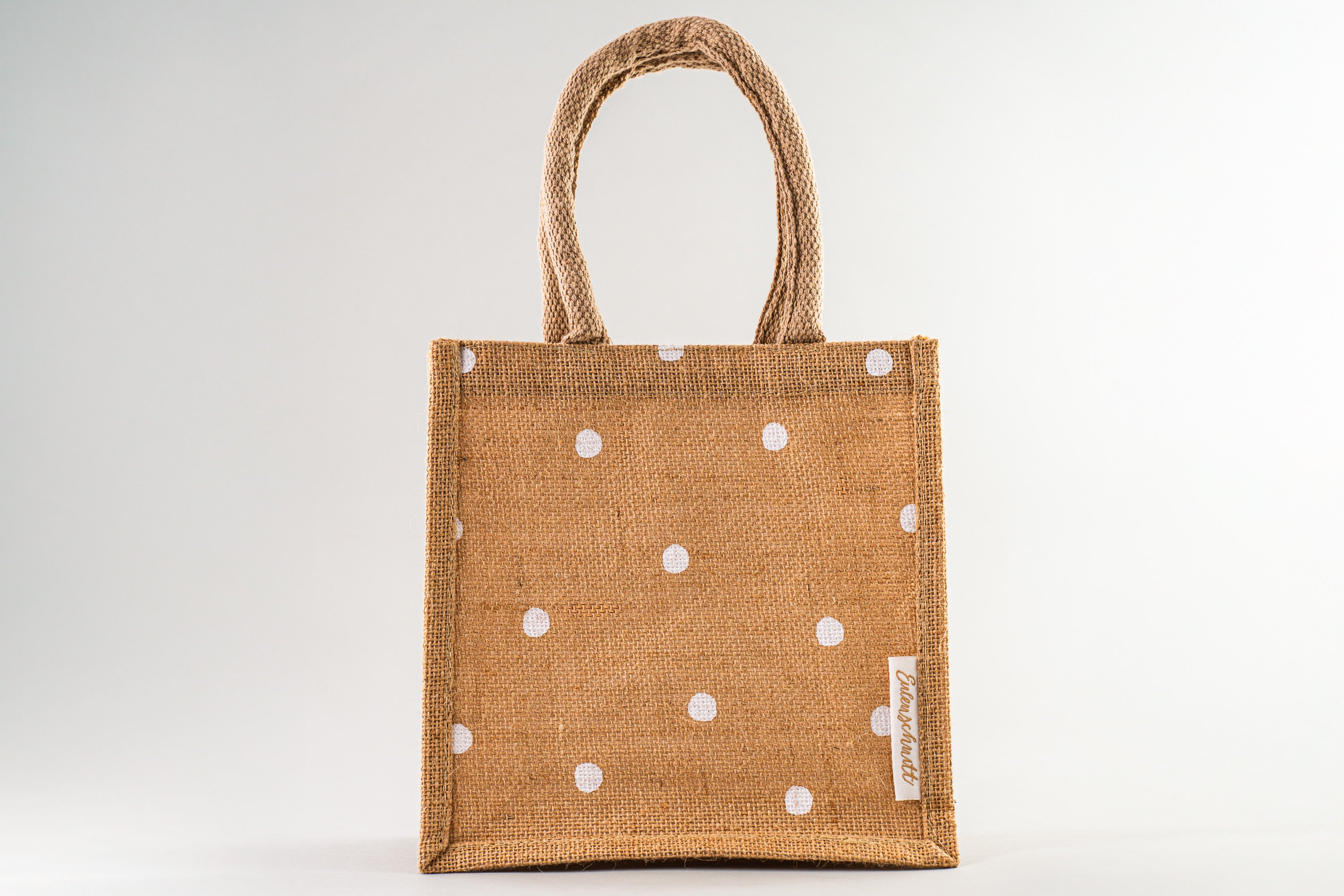 Mini Jute Shopper Dots