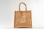 Mini Jute Shopper Tulip & Bunny