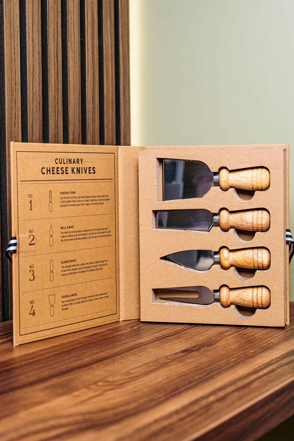 Santa Barbara Cheese Knives Gift Set