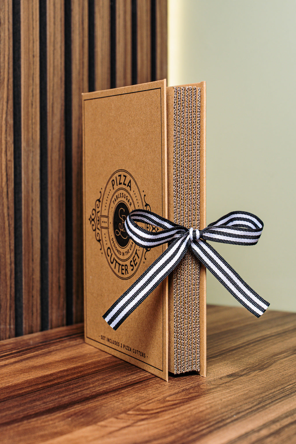 Santa Barbara Pizza Cutter Gift Set