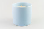 Impressions Ceramic Candle 5.75 oz./163g - Blue- Thumbs Up - Mint Leaf & Cardamom