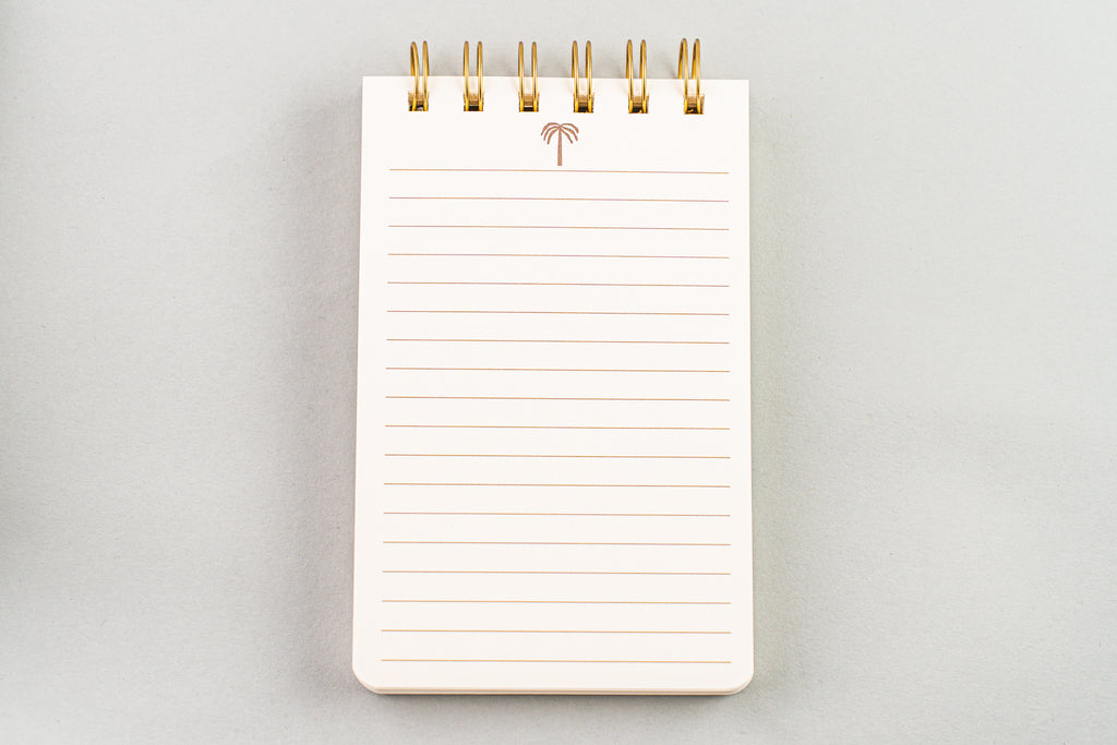 A Dopo Palm Twin Wire Notepad