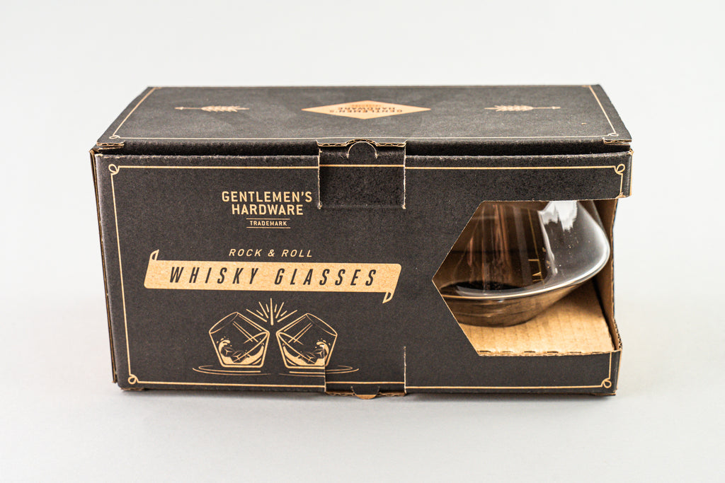 Rocking Whisky Glasses, Set of 2