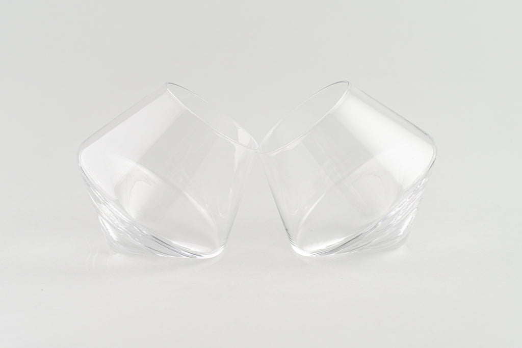 Rocking Whisky Glasses, Set of 2