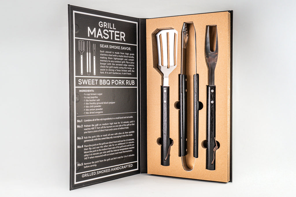 Santa Barbara BBQ Accessories Gift Set