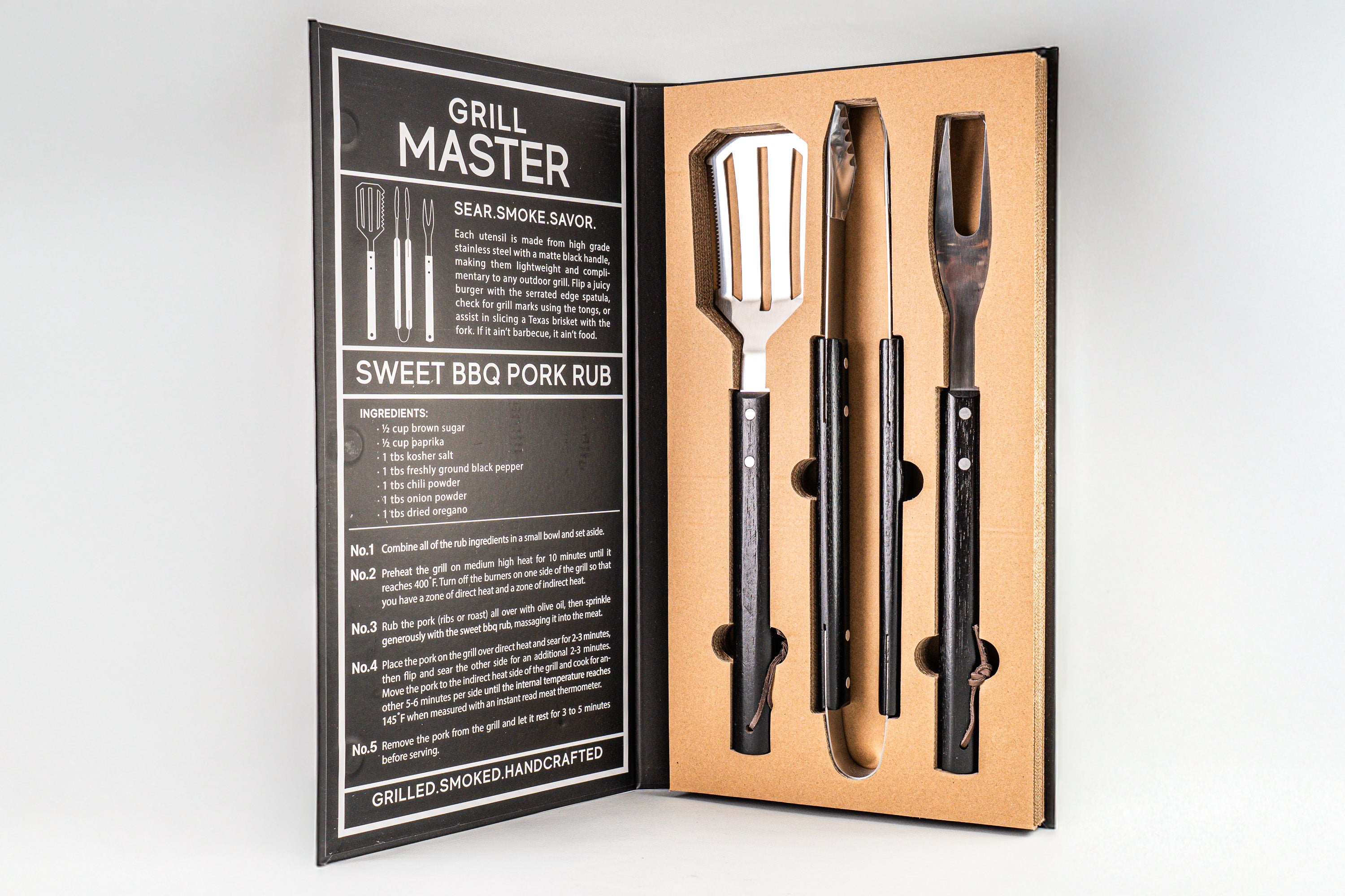 Santa Barbara BBQ Accessories Gift Set