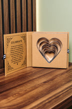 Santa Barbara Heart Cookie Cutter Gift Set
