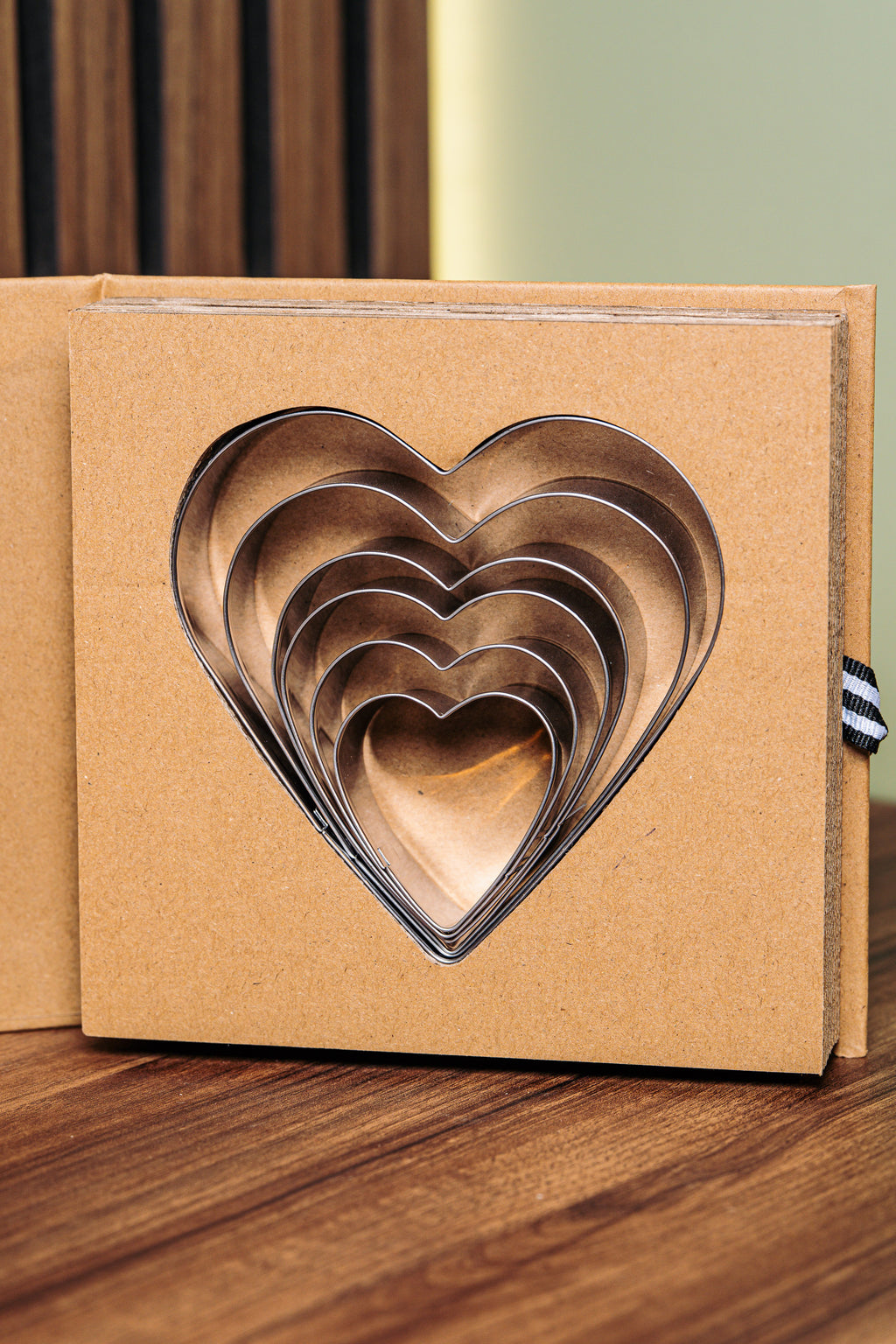 Santa Barbara Heart Cookie Cutter Gift Set