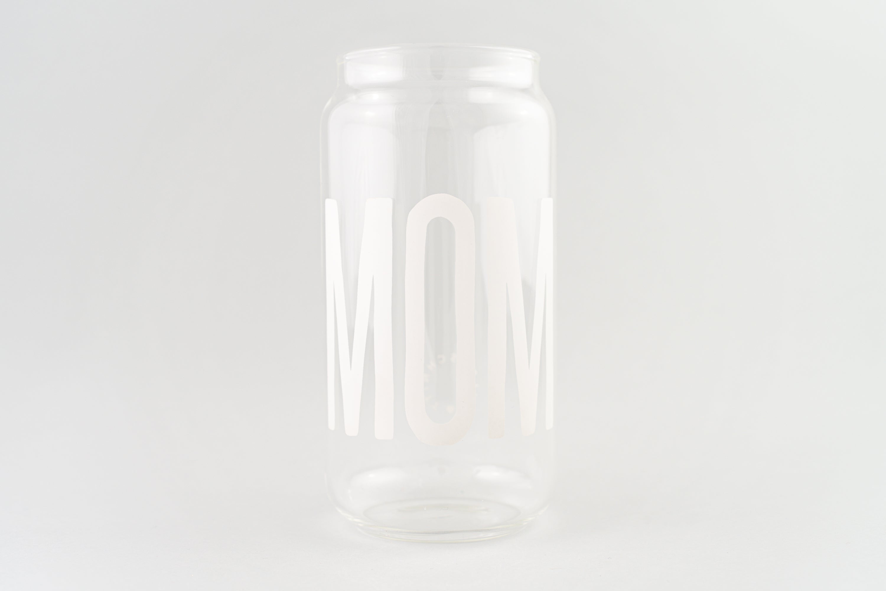 Tall Drinking Glass Mom
