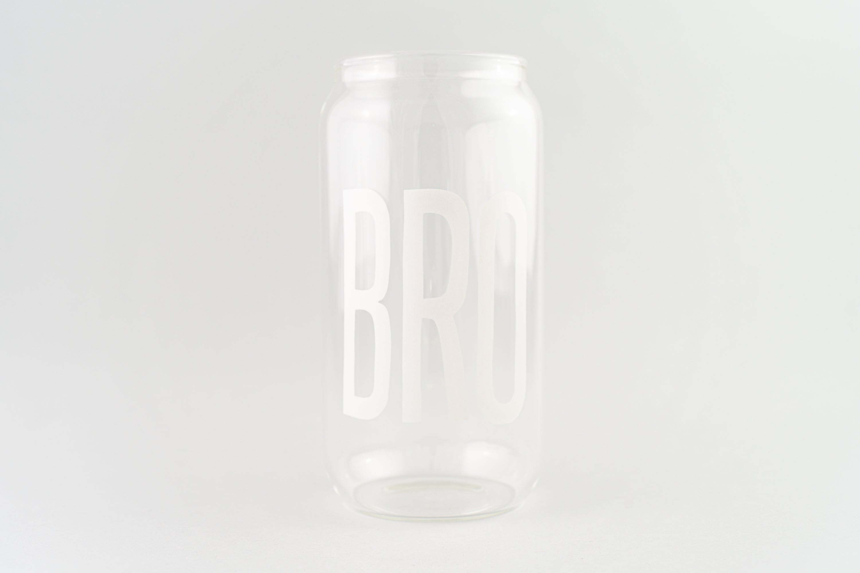 Tall Drinking Glass Bro