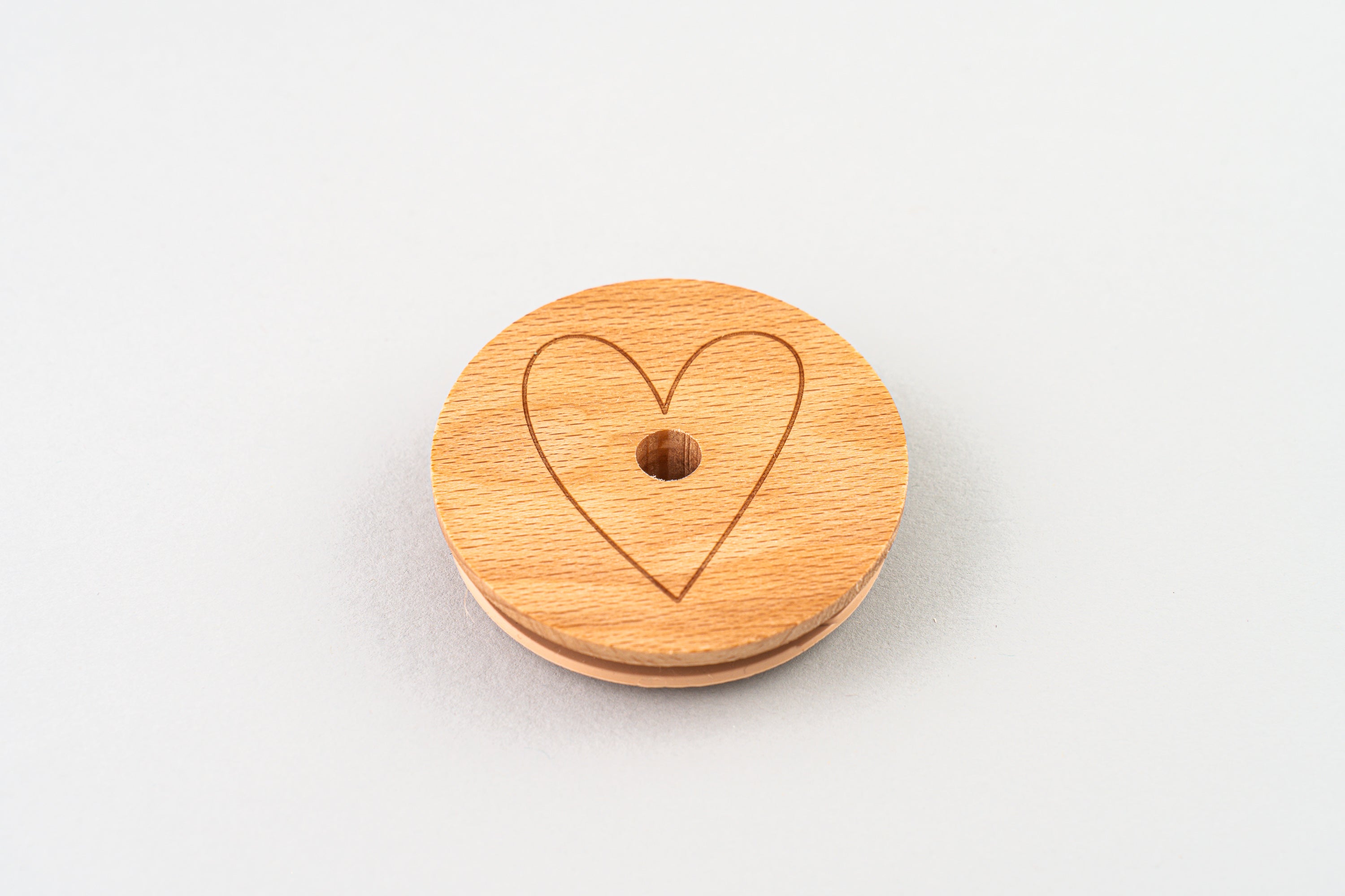 Heart Lid for Tall Drinking Glass