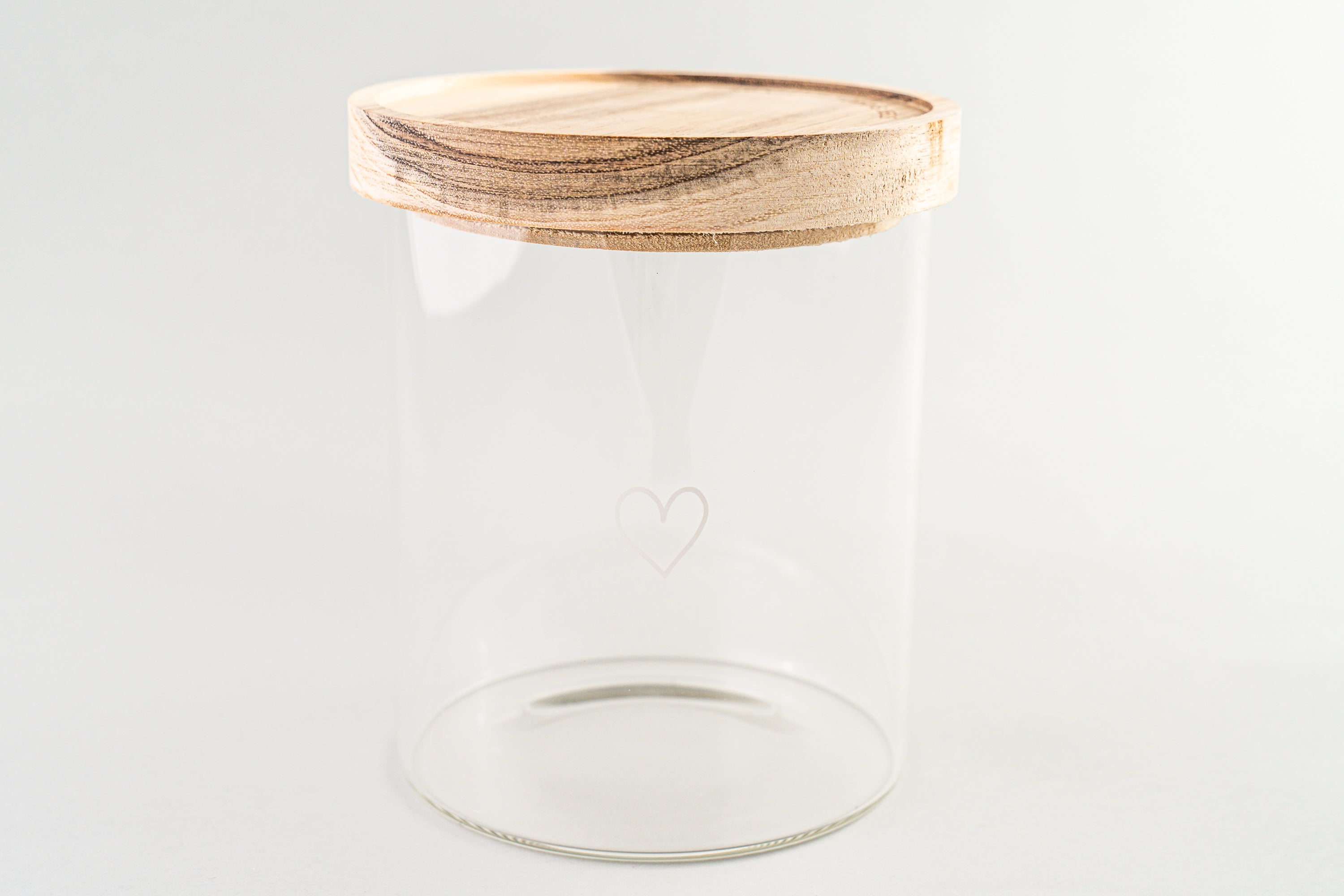 Storage Jar Heart 13 cm