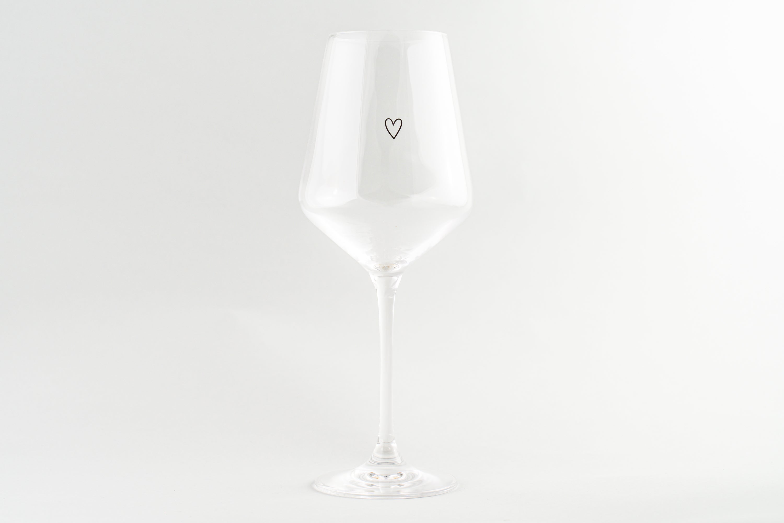 Wine Glass 390ml Heart