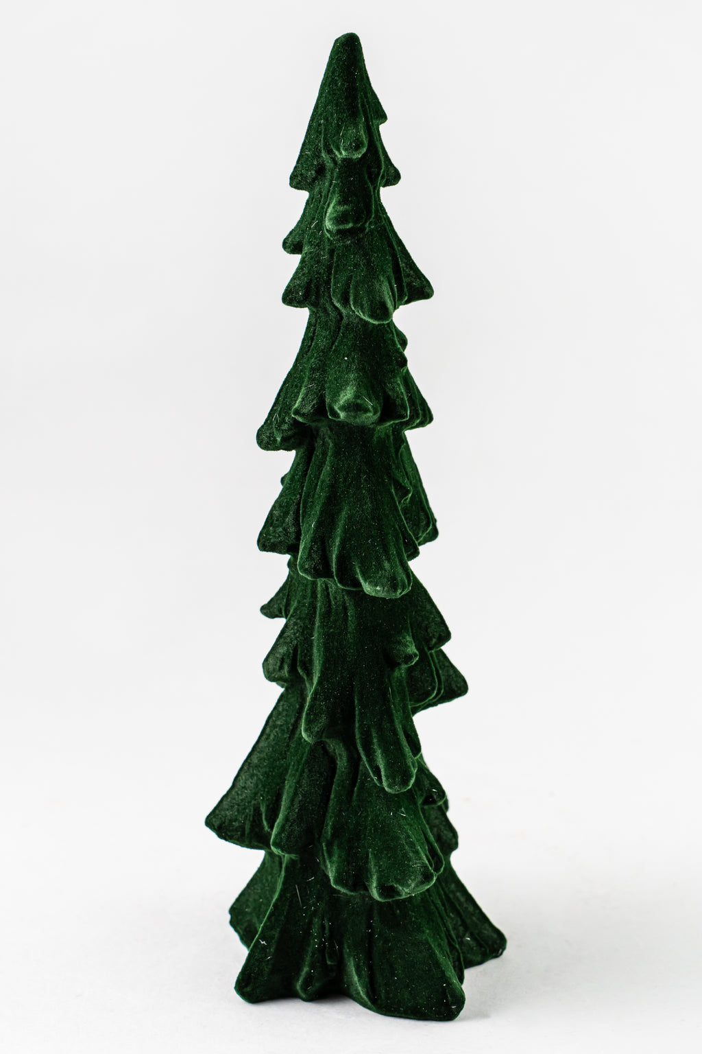 Green Velvet Christmas Tree