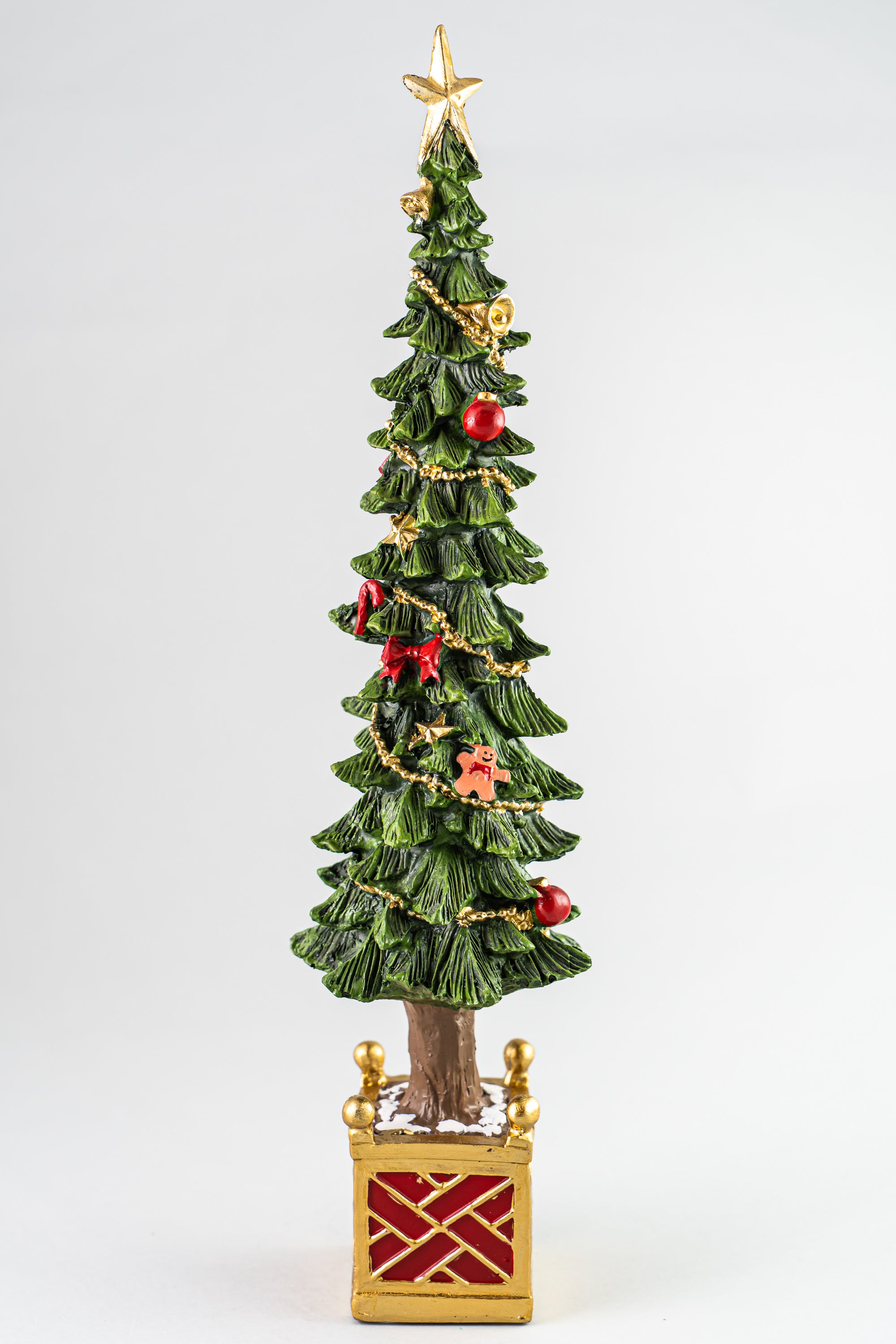 Xmas Green Resin Christmas Tree