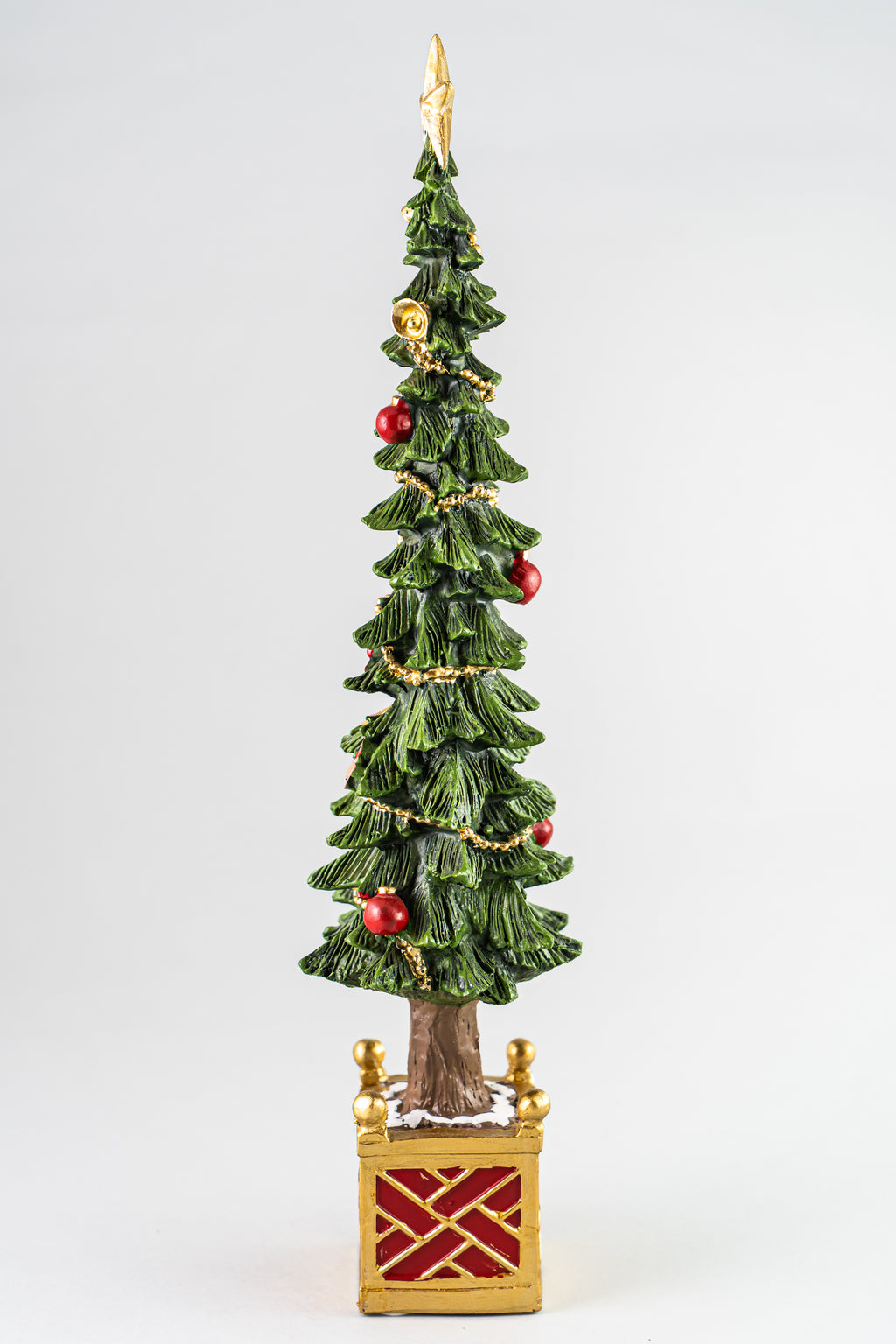 Xmas Green Resin Christmas Tree