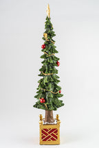 Xmas Green Resin Christmas Tree