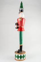 Red Green Resin Soldier