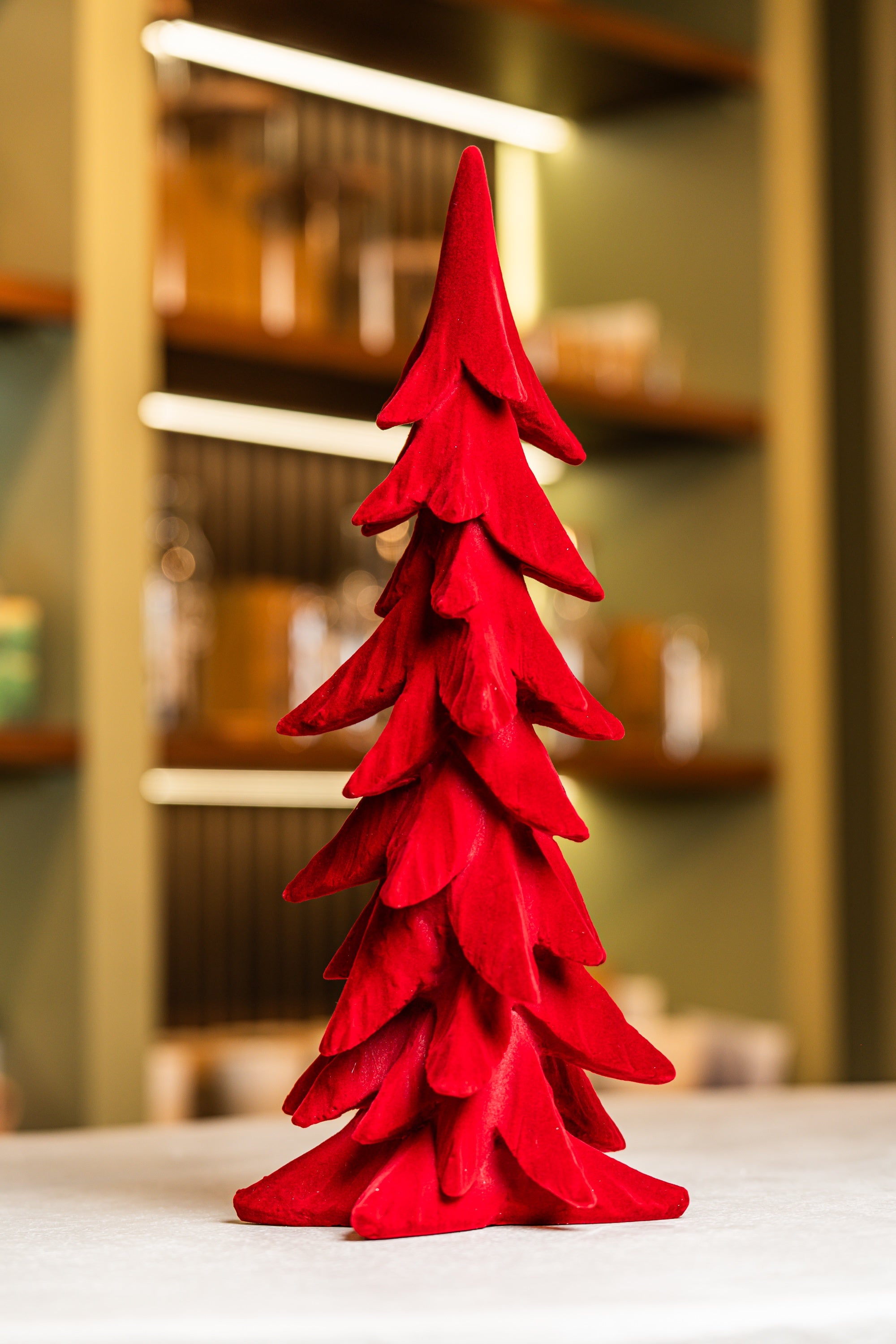 Red Velvet Christmas Tree