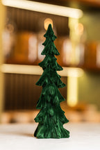 Green Velvet Christmas Tree