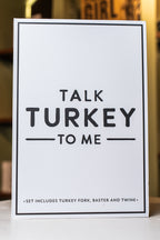 Santa Barbara Festive Turkey Basting Gift Set