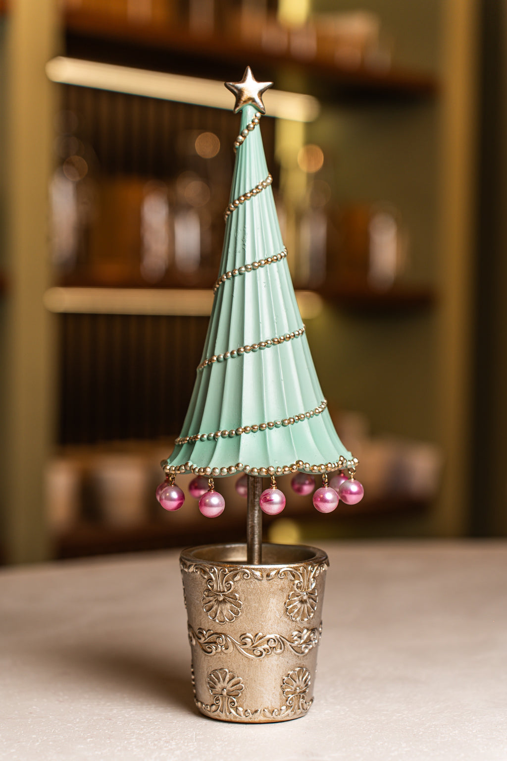 Xmas Resin Green Christmas Tree