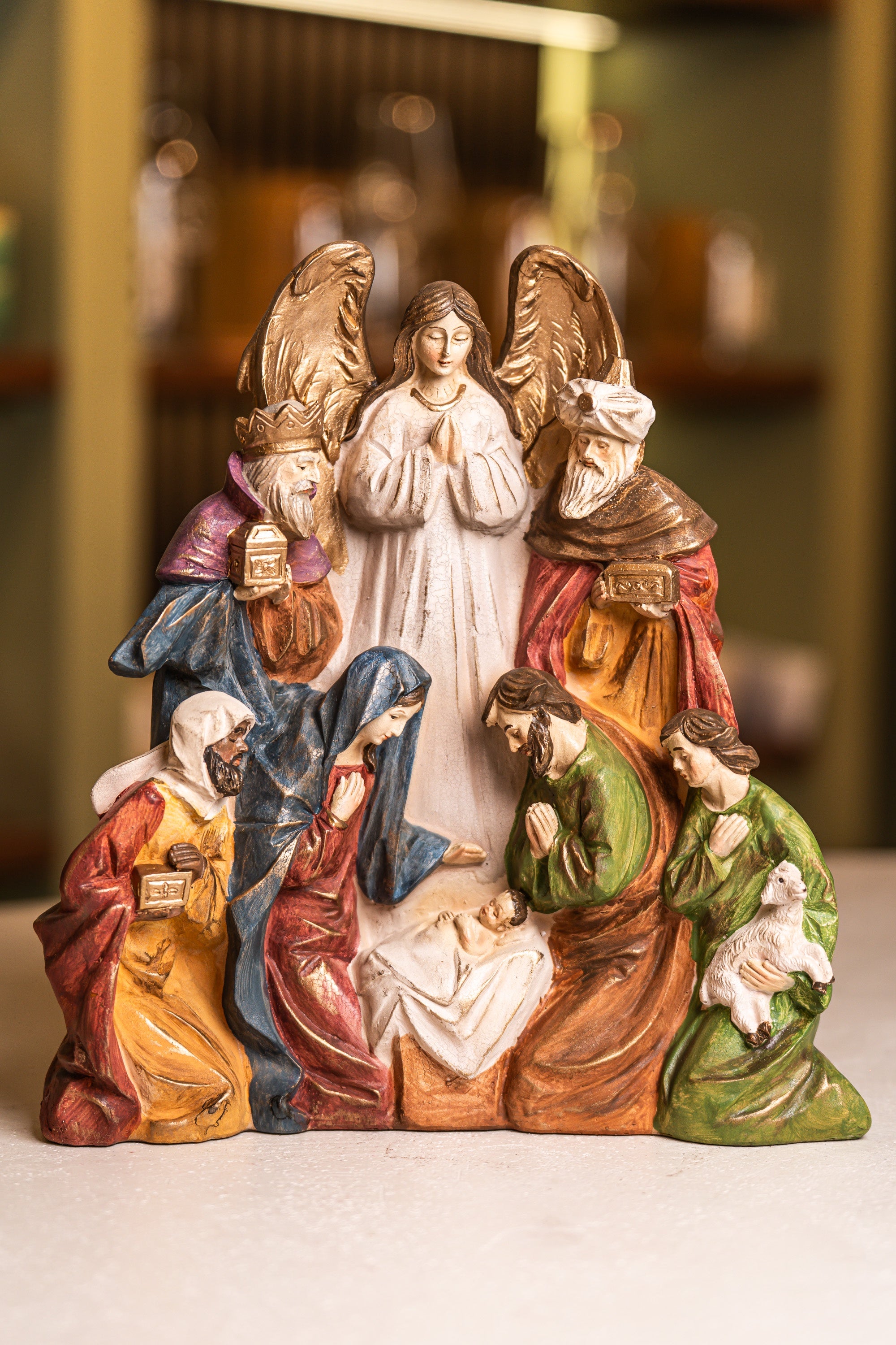 Xmas Resin Nativity