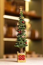 Xmas Green Resin Christmas Tree