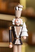 Brown Resin Soldier Holding Tree