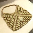 Sandy Shore Shoulder Bag – Ideal for Beach, Travel & Everyday Use