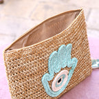 Natural Straw Mini Pouch – Easy Summer Vibes
