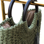 . Olive Grove Handwoven Bag – designed for relaxed outings with a blend of comfort and elegance
