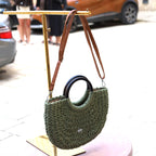 . Olive Grove Handwoven Bag – designed for relaxed outings with a blend of comfort and elegance