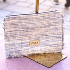 Blue Viscose Evening Bag – Designed for Special Occasions