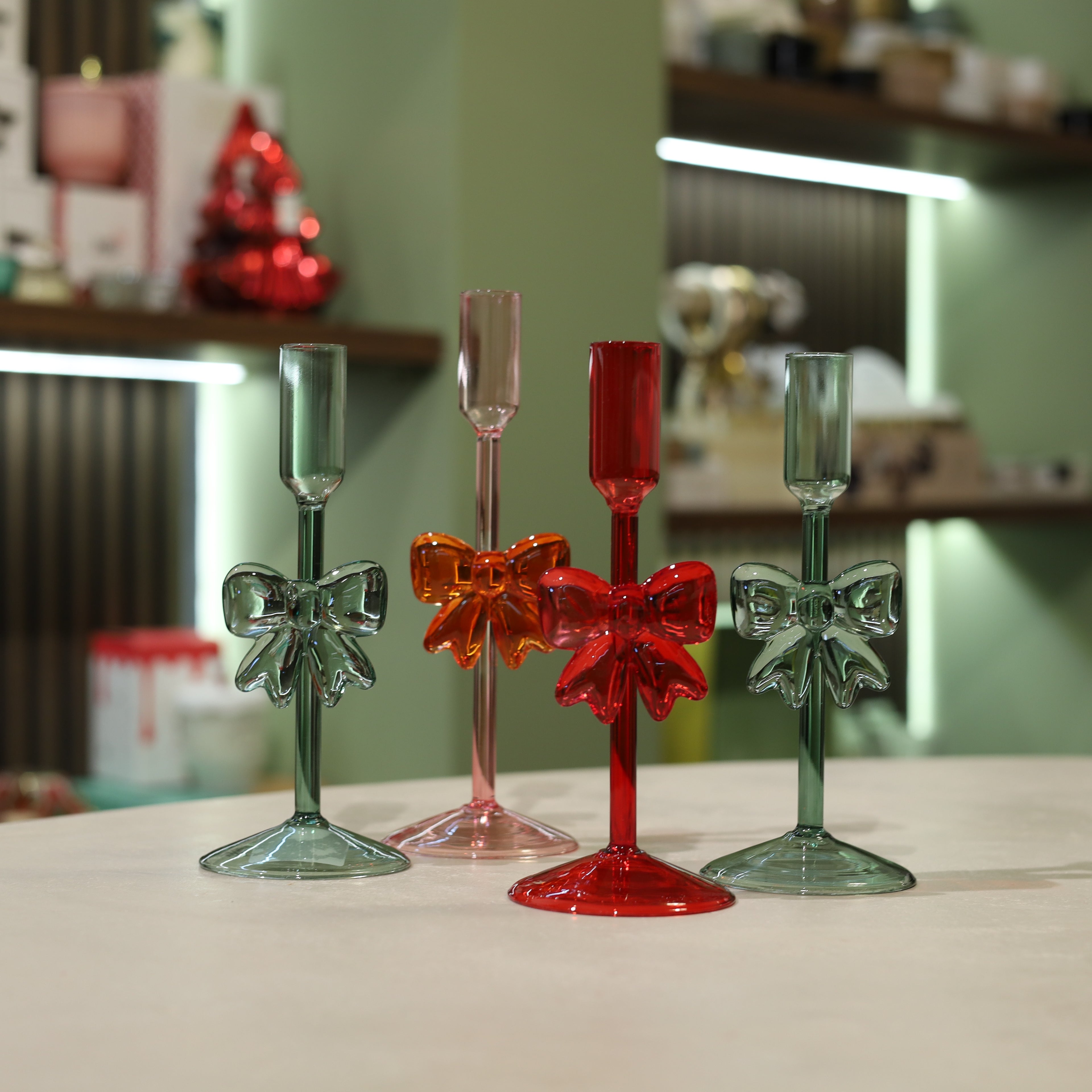 Bow Candle Holder