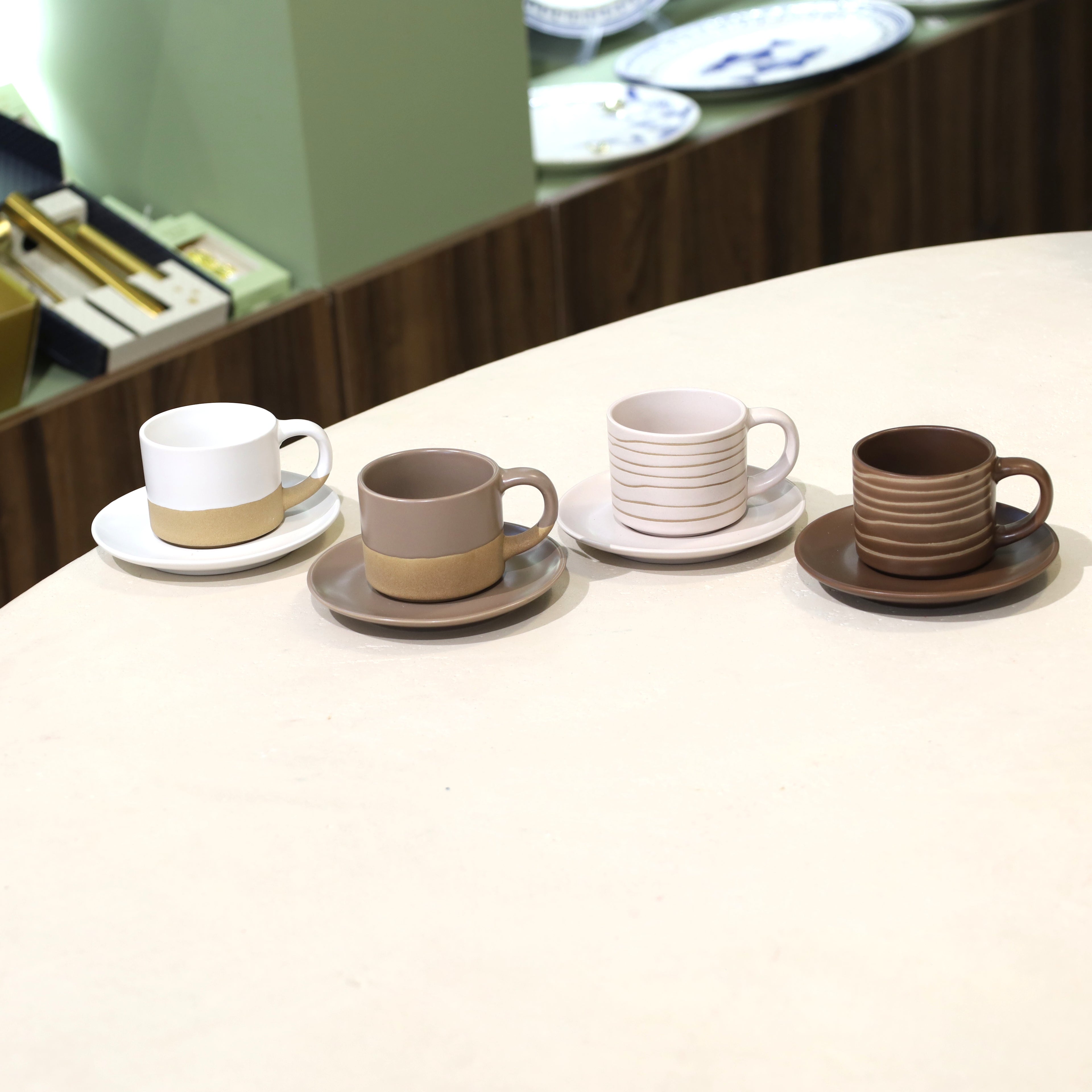 Espresso Cup and Saucer