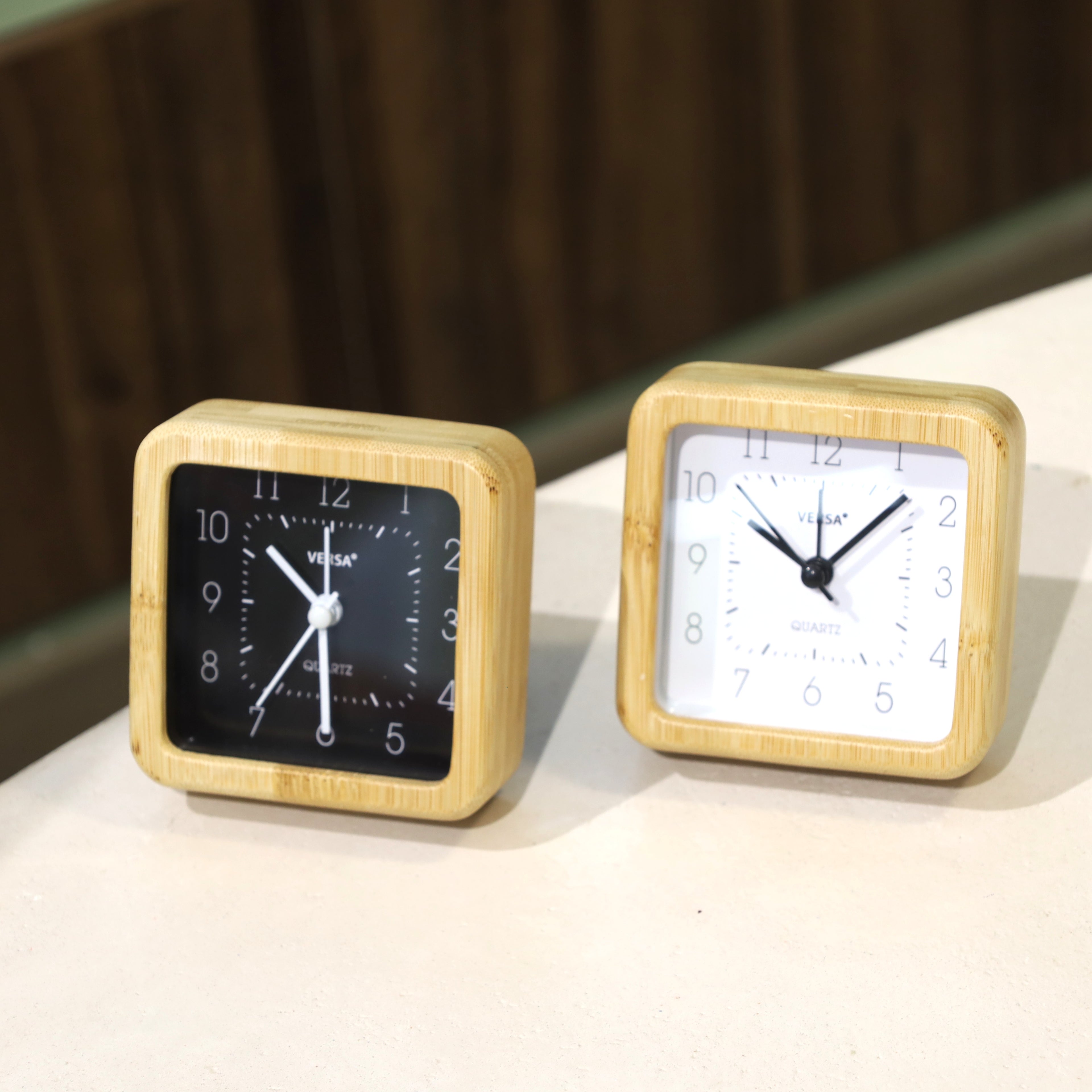 Bamboo Alarm Clocks