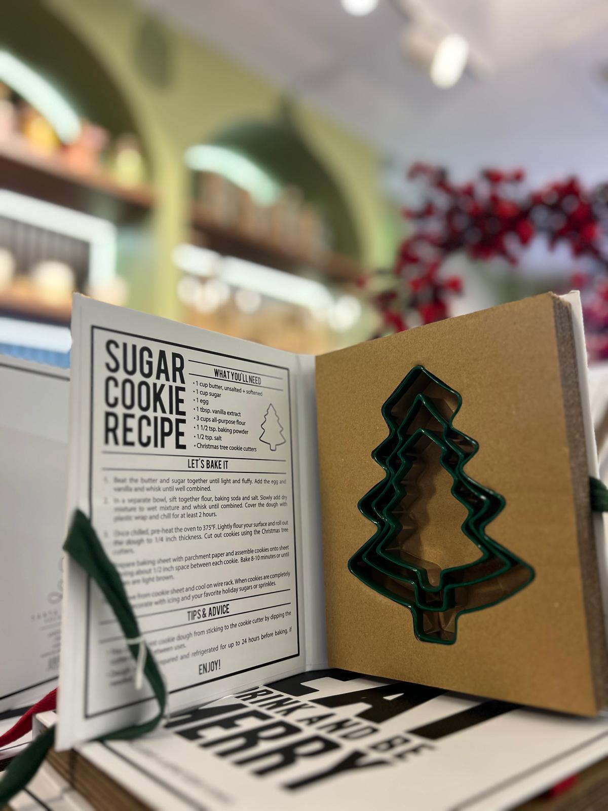 Santa Barbara Festive Christmas Tree Cookie Cutters Gift Set