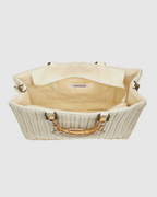 Coastal Evil Eye Cotton Beach Bag – designed for effortless beach days and everyday elegance