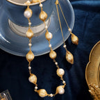 Ophelia Gold & Pearl Necklace