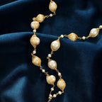 Ophelia Gold & Pearl Necklace