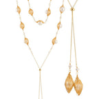 Ophelia Gold & Pearl Necklace